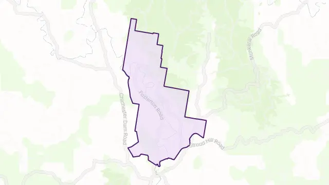 Fosterton Area Boundary Map