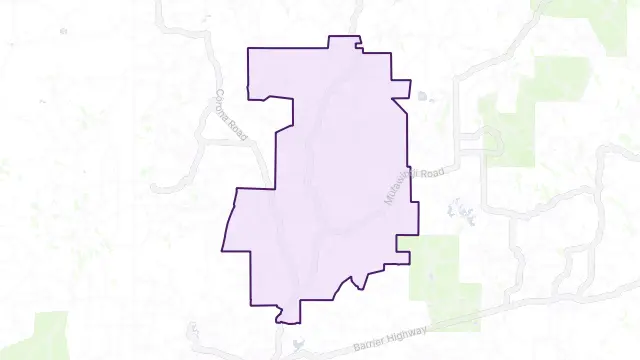 Fowlers Gap Area Boundary Map