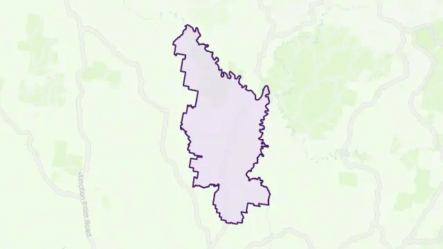 Fullerton Area Boundary Map