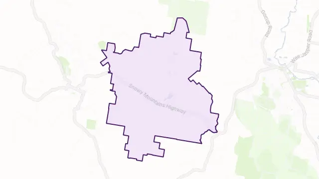 Gadara Area Boundary Map