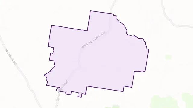 Garthowen Area Boundary Map