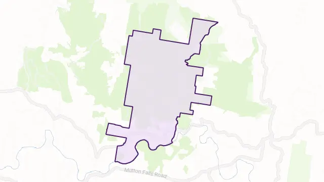 Gemalla Area Boundary Map
