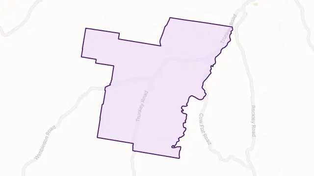 Georges Plains Area Boundary Map