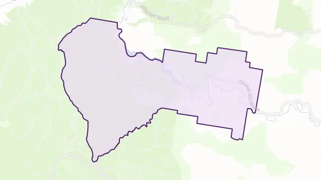 Ghinni Ghi Area Boundary Map