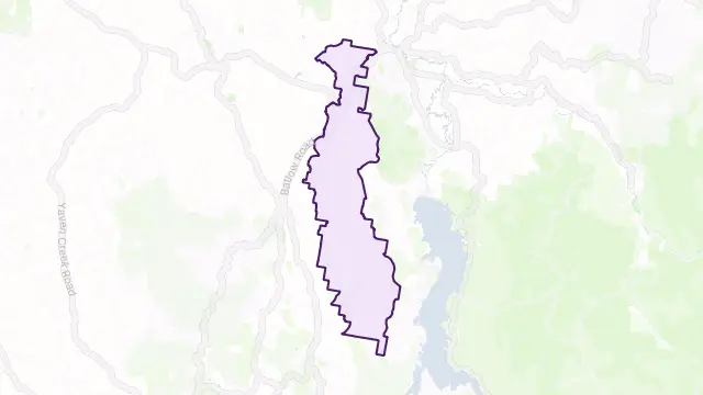 Gilmore Area Boundary Map