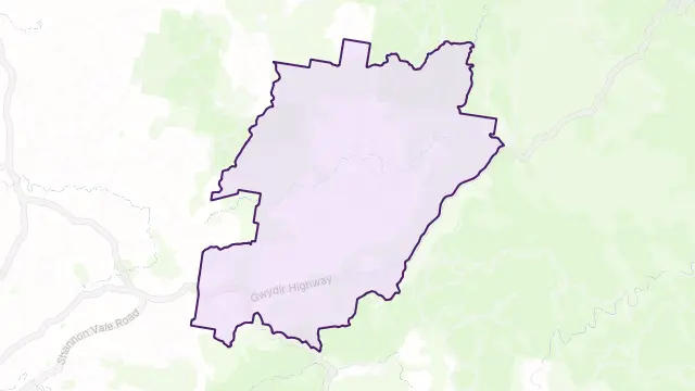 Glen Elgin Area Boundary Map