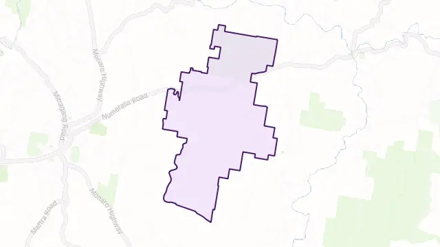 Glen Fergus Area Boundary Map