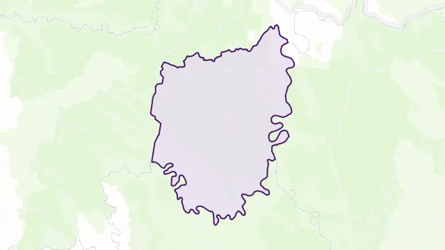 Glen Nevis Area Boundary Map