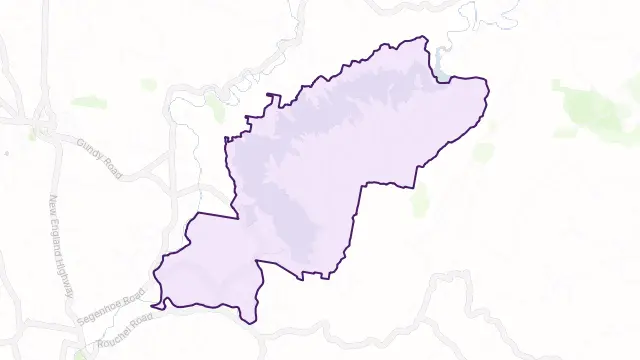 Glenbawn Area Boundary Map