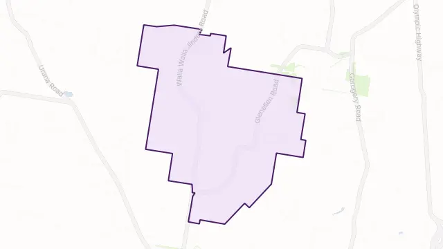 Glenellen Area Boundary Map