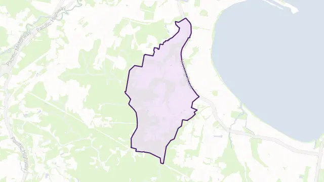 Glenning Valley Area Boundary Map