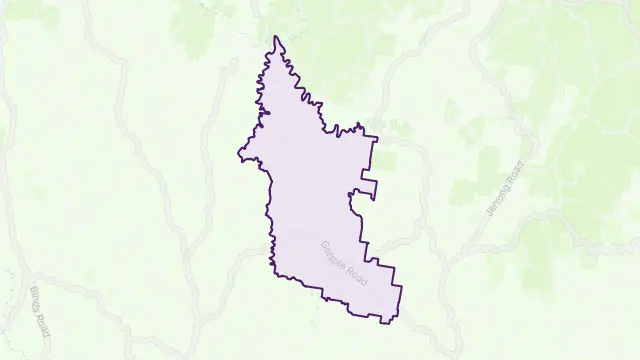 Golspie Area Boundary Map