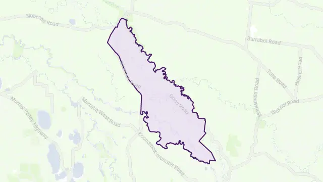 Gonn Area Boundary Map