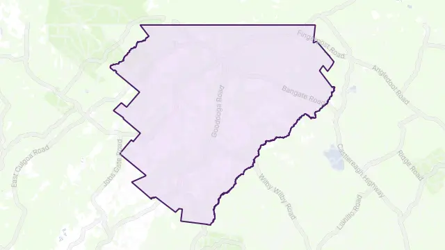 Goodooga Area Boundary Map