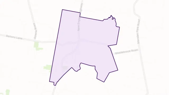 Goonoo Goonoo Area Boundary Map