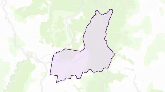 Gorge Creek Area Boundary Map