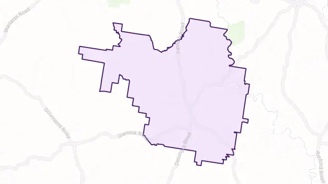 Graman Area Boundary Map