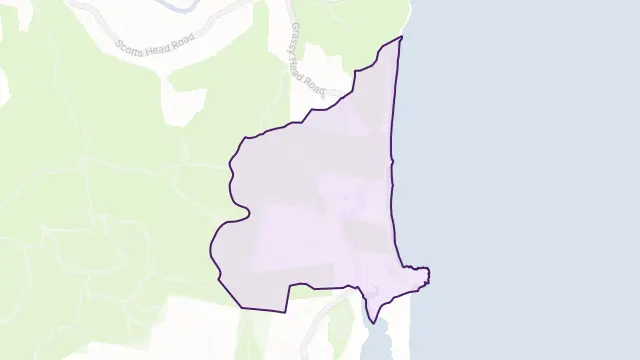 Grassy Head Area Boundary Map