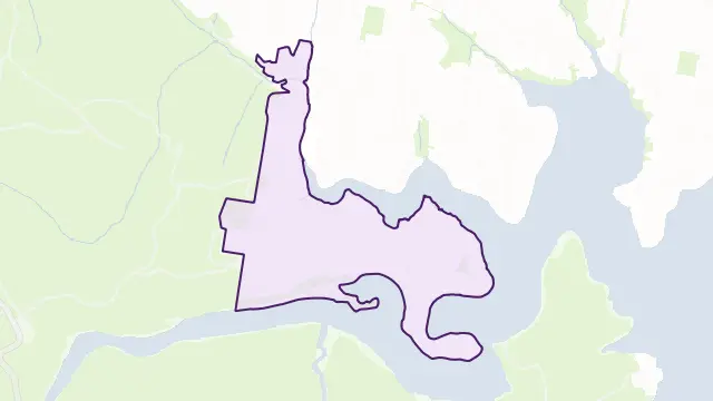 Grays Point Area Boundary Map