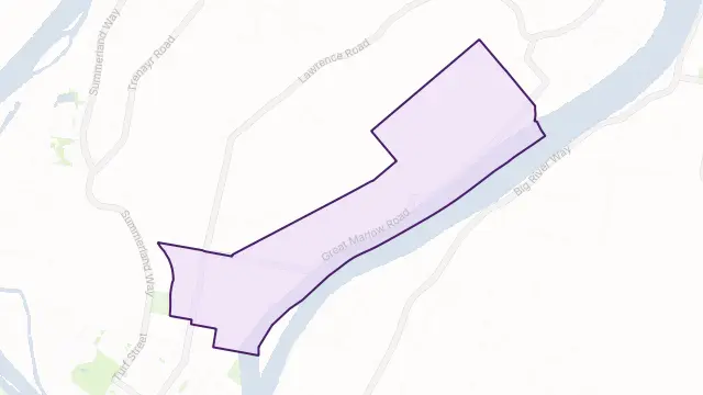Great Marlow Area Boundary Map