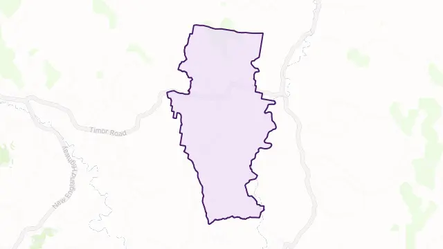Green Creek Area Boundary Map