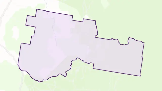 Greenlands Area Boundary Map