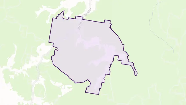 Growee Area Boundary Map