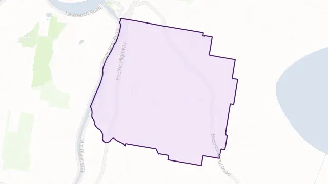 Gulmarrad Area Boundary Map
