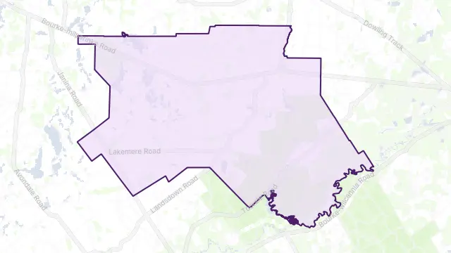 Gumbalie Area Boundary Map