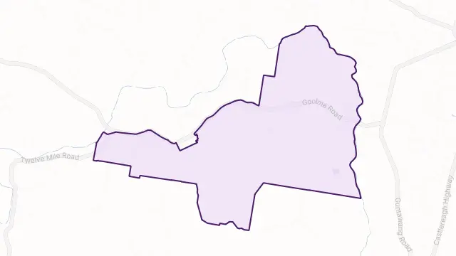 Guntawang Area Boundary Map