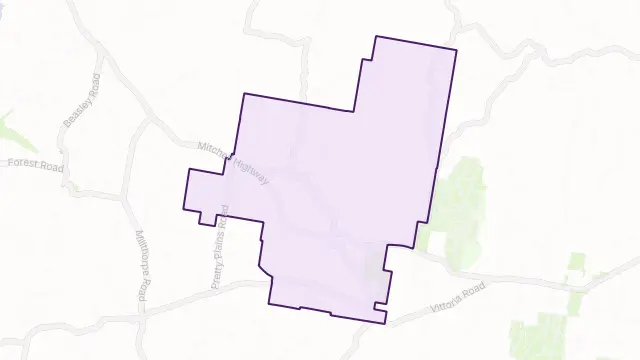 Guyong Area Boundary Map