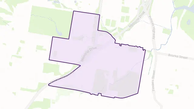 Gwynneville Area Boundary Map
