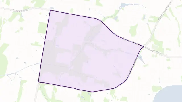 Hamlyn Terrace Area Boundary Map
