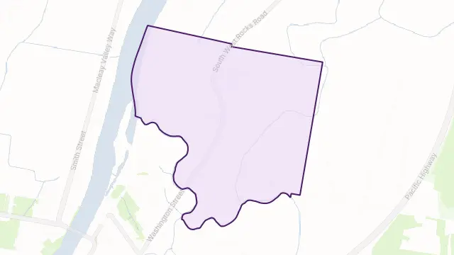 Hampden Hall Area Boundary Map