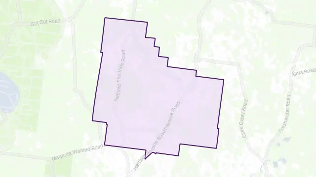 Hatfield Area Boundary Map