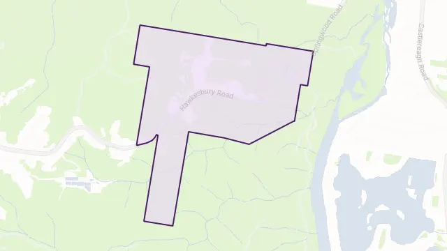 Hawkesbury Heights Area Boundary Map