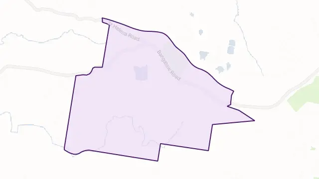 Hayters Hill Area Boundary Map