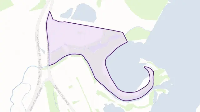 Haywards Bay Area Boundary Map