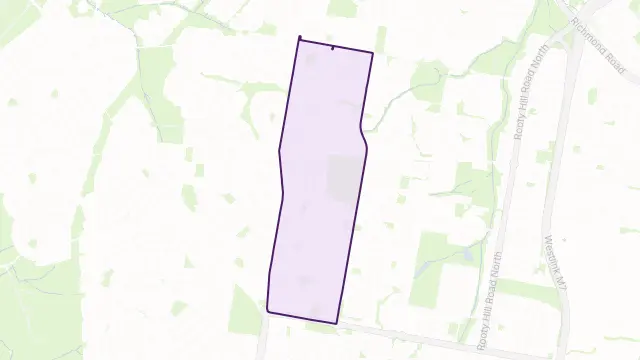 Hebersham Area Boundary Map