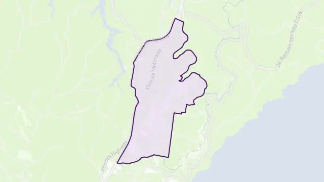 Helensburgh Area Boundary Map