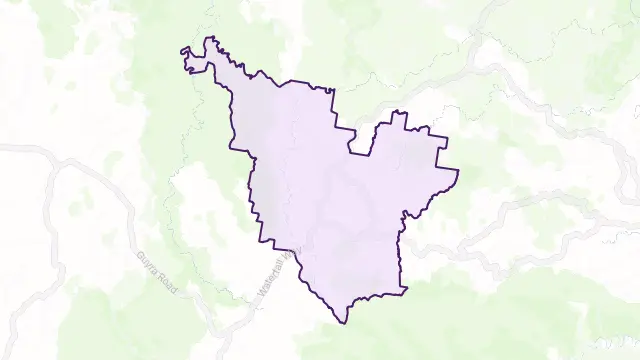 Hernani Area Boundary Map