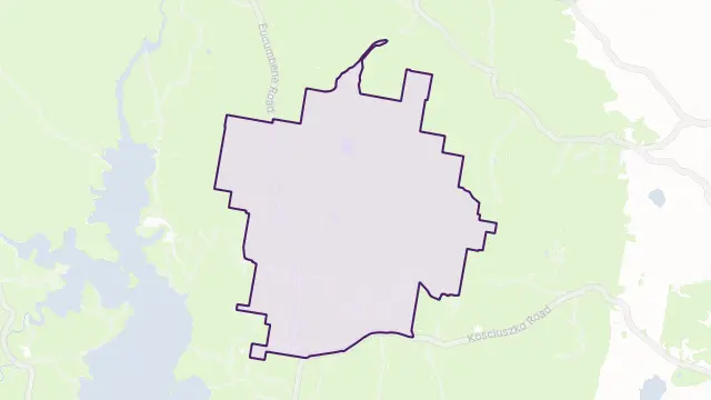 Hill Top Area Boundary Map