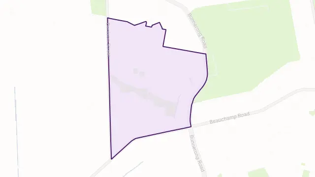 Hillsdale Area Boundary Map