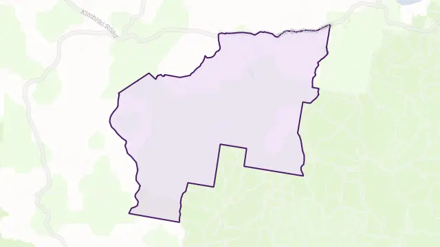 Hillville Area Boundary Map