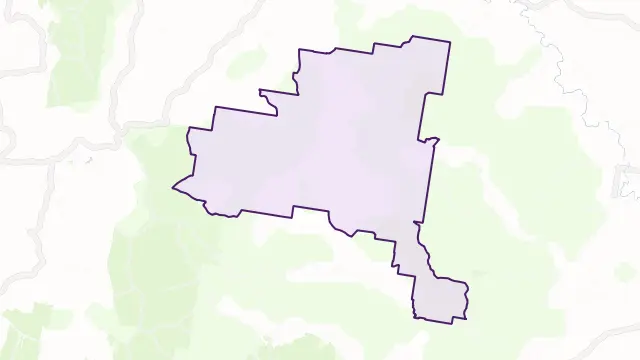 Hogarth Range Area Boundary Map