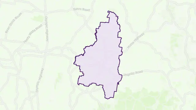 Holbrook Area Boundary Map