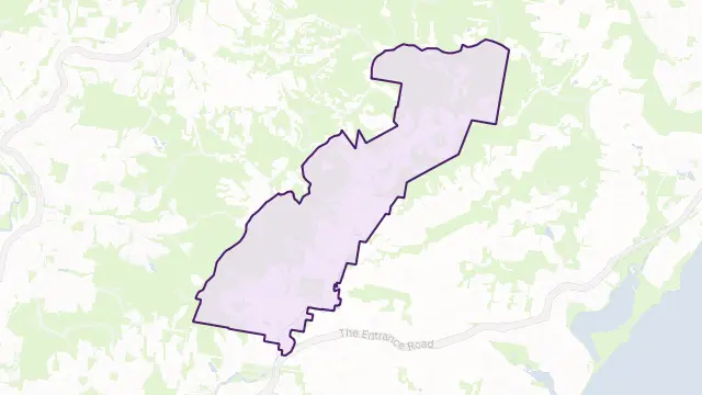 Holgate Area Boundary Map