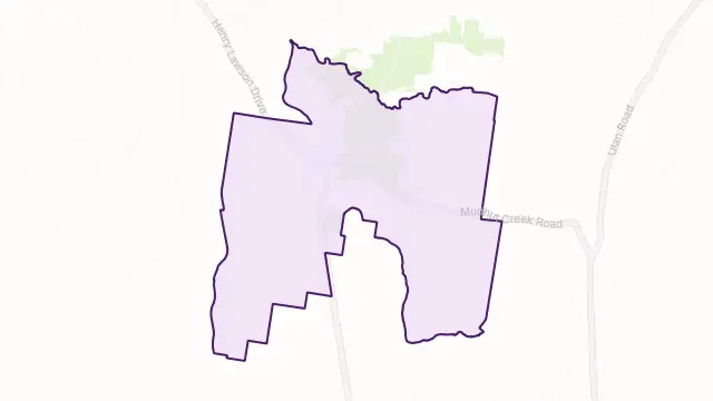 Home Rule Area Boundary Map
