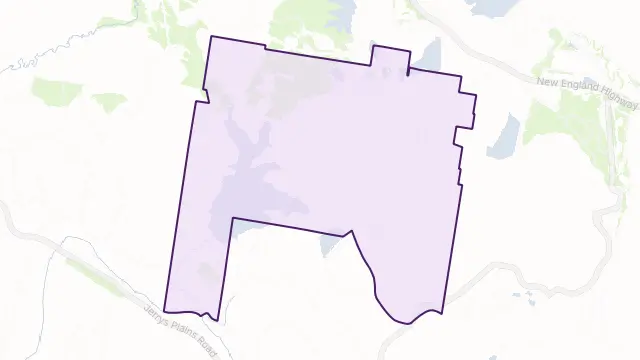 Howick Area Boundary Map