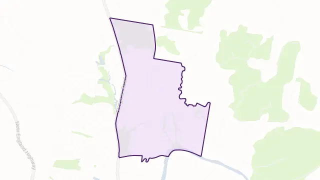Hunterview Area Boundary Map